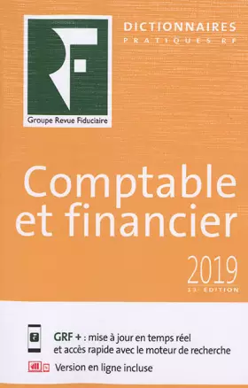 Couverture du produit · Dictionnaire Comptable et Financier 2019