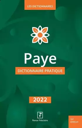 Couverture du produit · Paye Dictionnaire Pratique 2022