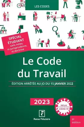 Couverture du produit · Le Code du Travail 2023