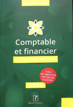 Couverture du produit · Comptable et financier dictionnaire pratique 2025
