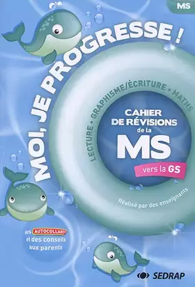 Couverture du produit · MOI JE PROGRESSE MS - CAHIER DE REVISION