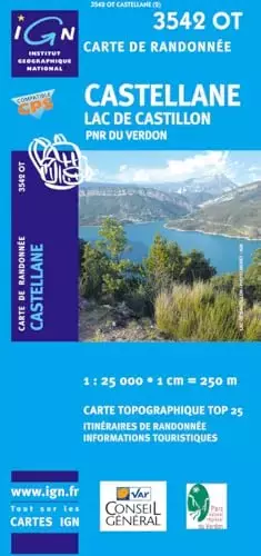 Couverture du produit · Castellane / Lac de Castillon (3542OT)