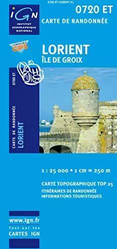 Couverture du produit · Lorient / Ile de Groix gps (0720ET)