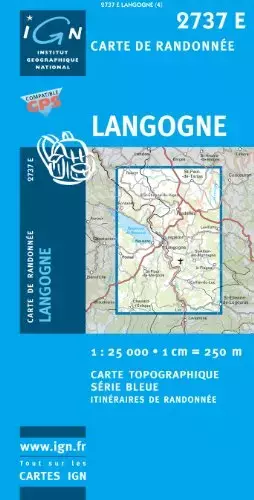 Couverture du produit · Langogne GPS: IGN2737E