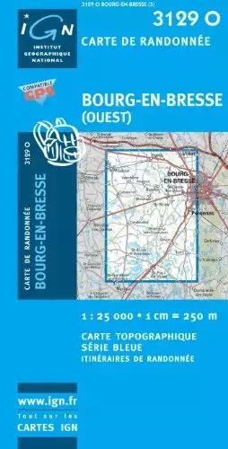 Couverture du produit · Bourg-en-Bresse Ouest (3129O)