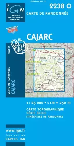 Couverture du produit · Cajarc - 1/25 000