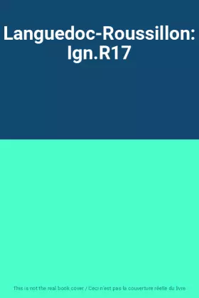 Couverture du produit · Languedoc-Roussillon: Ign.R17