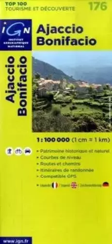 Couverture du produit · Ajaccio/Bonifacio: IGN.V176