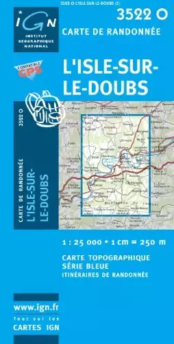 Couverture du produit · L'Isle-sur-le-Doubs GPS: IGN3522O