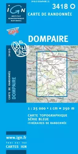 Couverture du produit · Dompaire GPS: IGN3418O