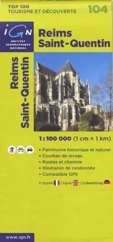 Couverture du produit · Reims/Saint-Quentin: IGN.V104