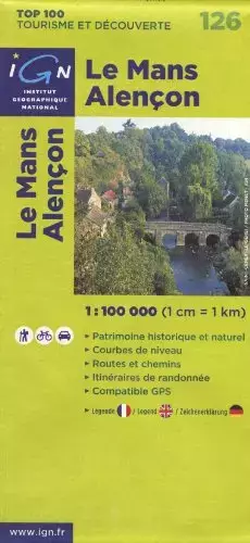 Couverture du produit · Le Mans/Alencon: IGN.V126