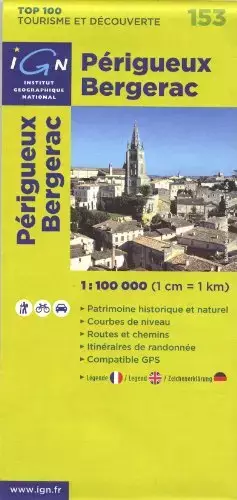 Couverture du produit · Perigueux/Bergerac: IGN.V153