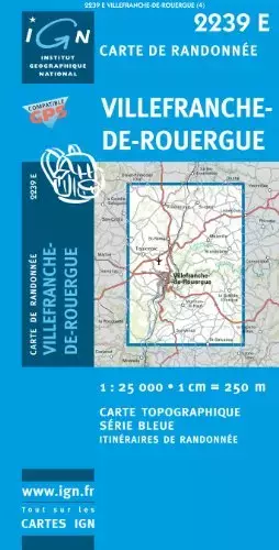 Couverture du produit · Villefranche-de-Rouergue: IGN2239E