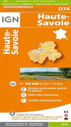 Couverture du produit · D74 HAUTE-SAVOIE 1/200.000