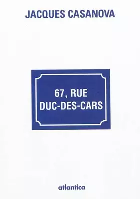 Couverture du produit · 67, rue duc-des-cars
