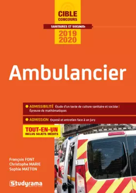 Couverture du produit · Ambulancier 2019/2020: 2019-2020