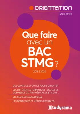 Couverture du produit · Que faire avec un bac STMG ?