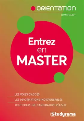 Couverture du produit · Entrez en Master