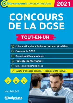 Couverture du produit · Concours de la DGSE 2021