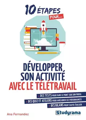 Couverture du produit · Développer son activité avec le télétravail