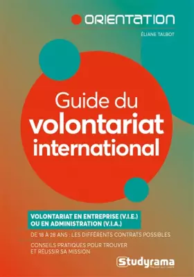 Couverture du produit · Guide du volontariat international