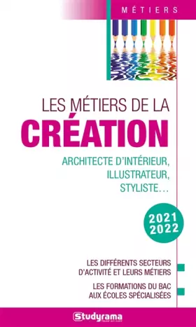 Couverture du produit · Les métiers de la création