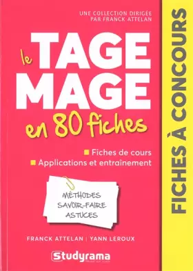 Couverture du produit · Le tage mage en 80 fiches