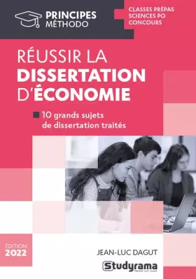 Couverture du produit · Réussir sa dissertation d'économie