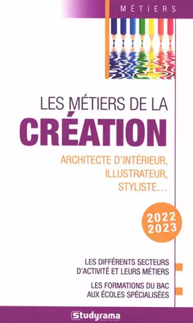 Couverture du produit · Les métiers de la création