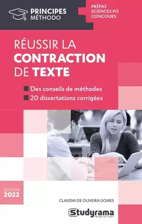 Couverture du produit · Réussir la contraction de texte