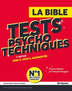 Couverture du produit · La bible : Tests psychotechniques