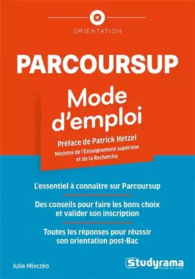 Couverture du produit · Parcoursup - Mode d'emploi