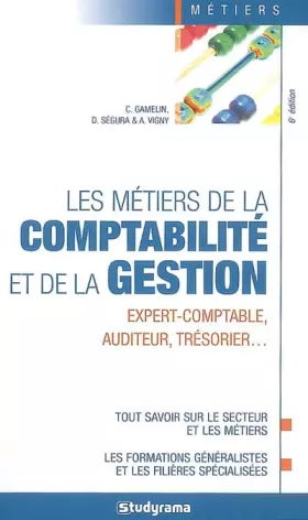 Couverture du produit · Les métiers de la comptabilité et et de la gestion