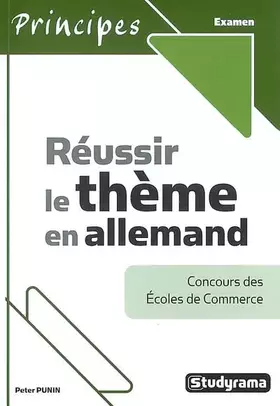 Couverture du produit · Réussir le thème en allemand