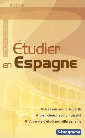 Couverture du produit · Etudier en Espagne