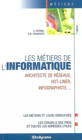 Couverture du produit · Les métiers de l'informatique