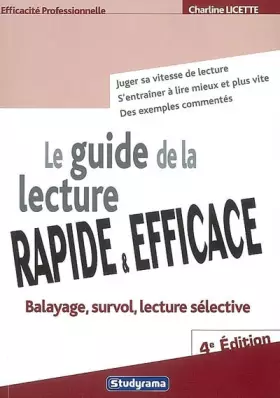 Couverture du produit · Le guide de la lecture rapide et efficace