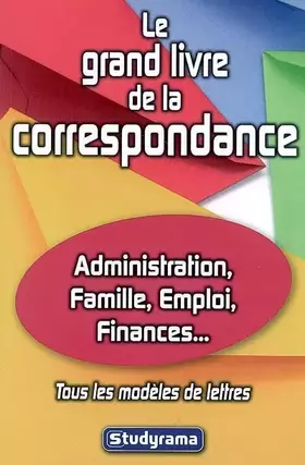 Couverture du produit · Le grand livre de la correspondance