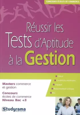 Couverture du produit · Réussir les Tests d'Aptitude à la Gestion