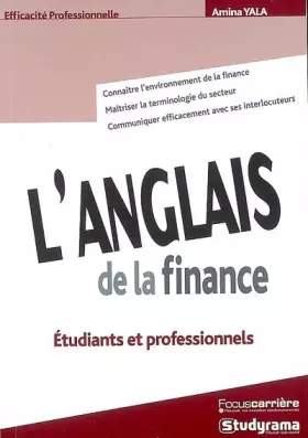 Couverture du produit · Anglais de la Finance (l')