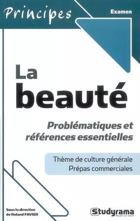 Couverture du produit · La beauté : Problématiques et références essentielles