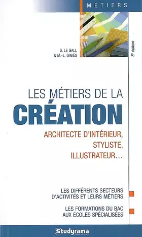 Couverture du produit · Les métiers de la création