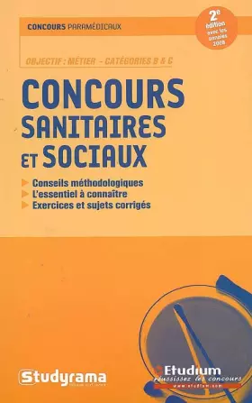 Couverture du produit · Concours sanitaires et sociaux