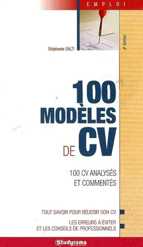 Couverture du produit · 100 modèles de CV