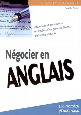 Couverture du produit · Négocier en anglais