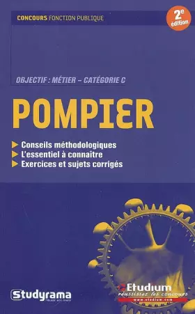 Couverture du produit · Concours pompier