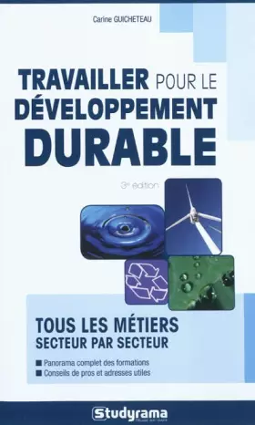 Couverture du produit · Travailler pour le développement durable