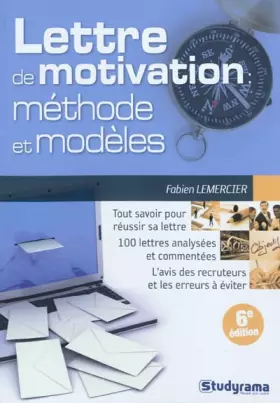 Couverture du produit · La lettre de motivation : méthodes & modèles
