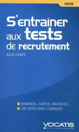 Couverture du produit · S'entraîner aux tests de recrutement